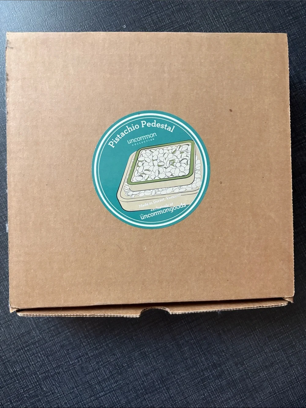 Uncommon Goods Pistachio Pedestal Tray